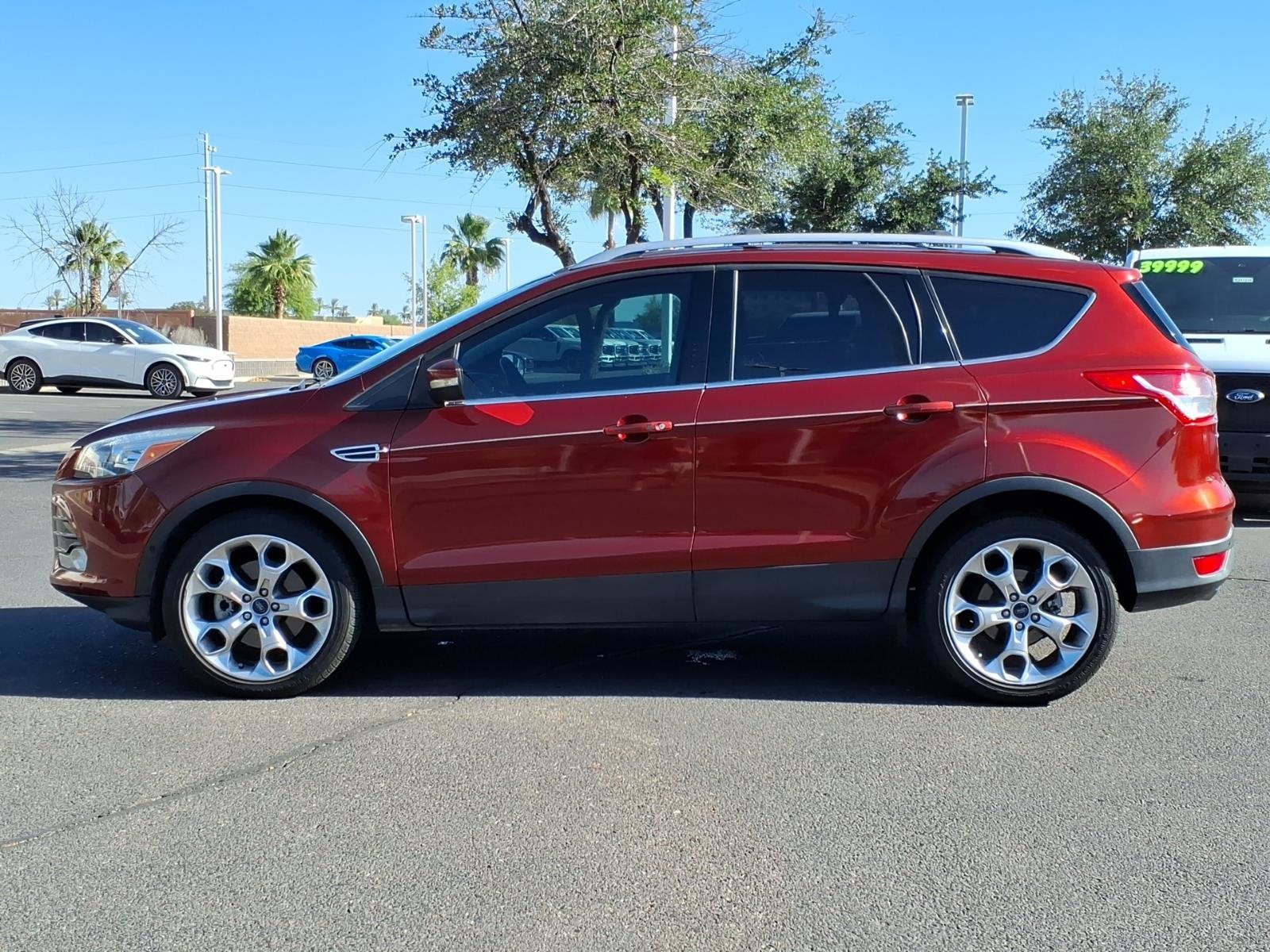 Used 2014 Ford Escape Titanium with VIN 1FMCU0J91EUB80633 for sale in Goodyear, AZ