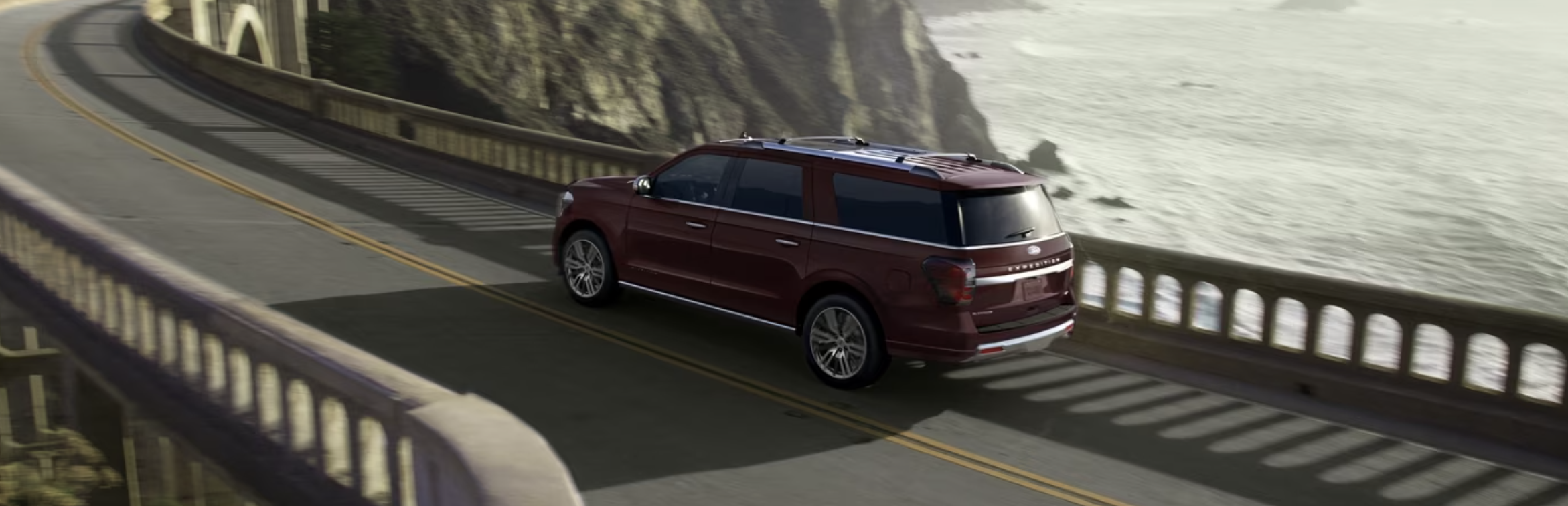 A Ford Mustang highlighting its powerful engine and sporty handling as it takes a corner at high speed on a race track.