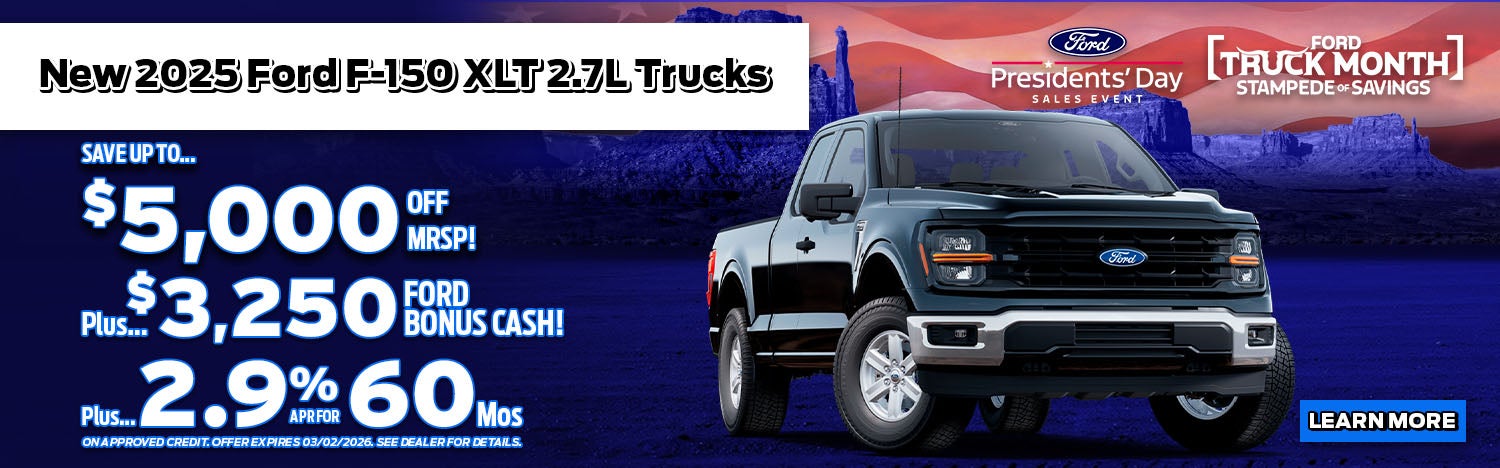 Presidents' Day Sales Event