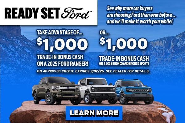 Ready, Set… Ford!