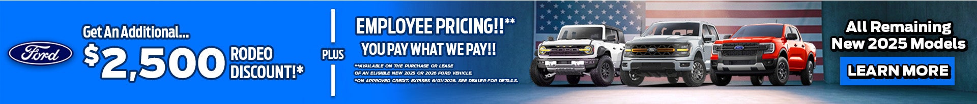 Employee Pricing Sales Event