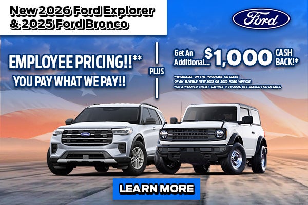 Ford Employee Pricing