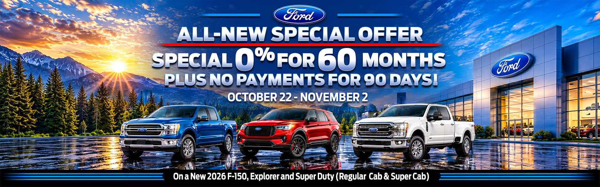 Ford 0% for 60 Months