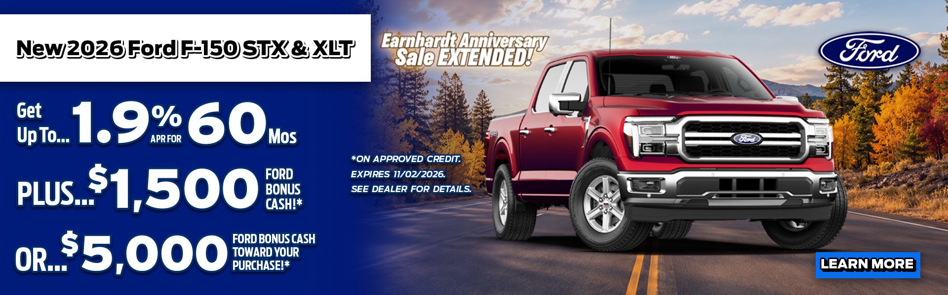 Earnhardt Anniversary Sale Extended