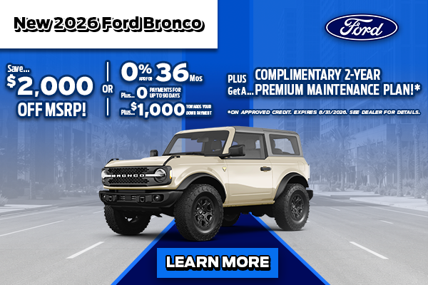 Ford Summer Sales Event