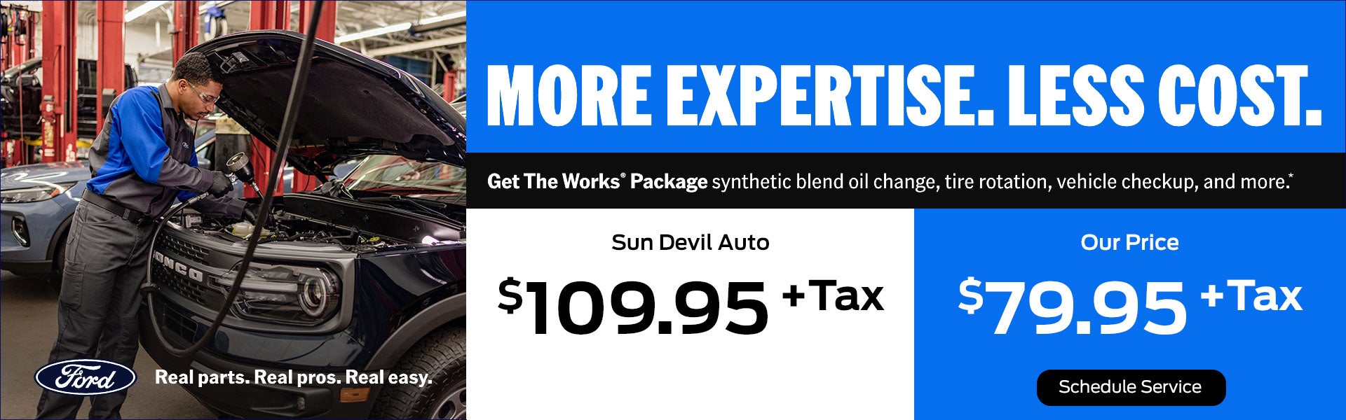 More Expertise. Less Cost.
