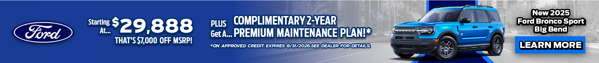 Ford Summer Sales event