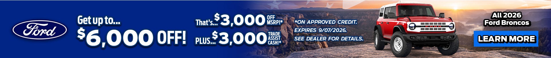 Ford Labor Day Sales Event