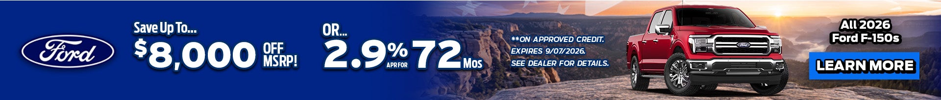 Ford Labor Day Sales Event