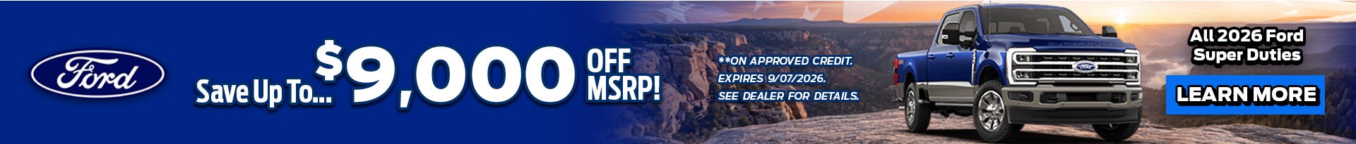 Ford Labor Day Sales Event