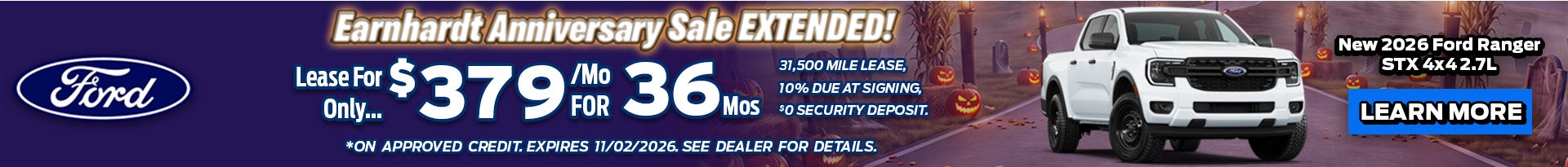 Earnhardt Anniversary Sale Extended